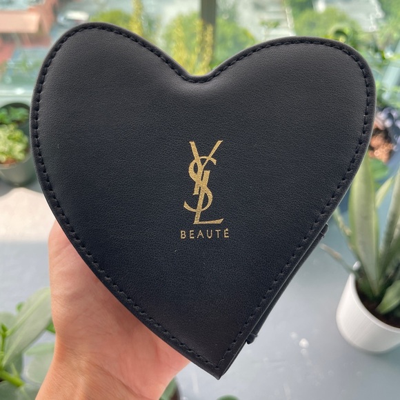 Yves Saint Laurent Accessories - Yves Saint Laurent Black Heart Vanity Box